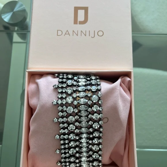 NIB DANNIJO Stellan Crystal Necklace